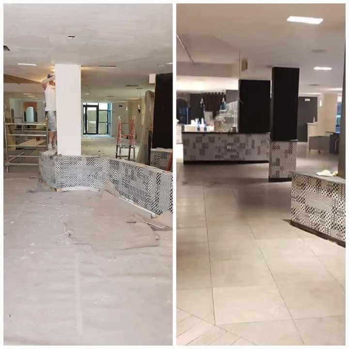 Curățenie după constructor spațiu amplu